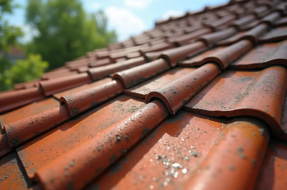 Czysty dach po myciu – dachówka ceramiczna na domu w Białymstoku i okolicach